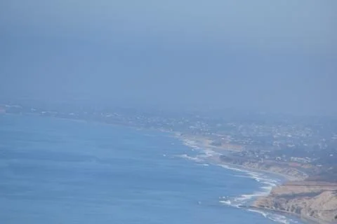 Mount Soledad breathtaking panoramic views from all directions Stock Photos