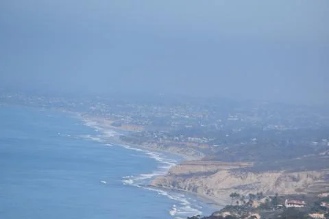 Mount Soledad breathtaking panoramic views from all directions Stock Photos