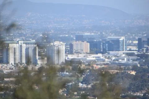 Mount Soledad breathtaking panoramic views from all directions Stock Photos