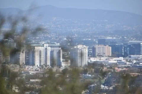 Mount Soledad breathtaking panoramic views from all directions Stock Photos