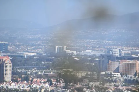 Mount Soledad breathtaking panoramic views from all directions Stock Photos
