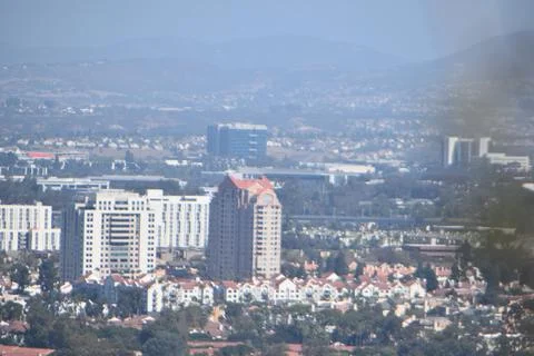 Mount Soledad breathtaking panoramic views from all directions Stock Photos