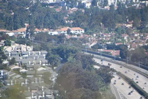 Mount Soledad breathtaking panoramic views from all directions Stock Photos