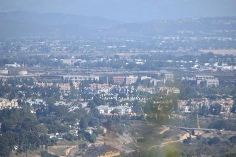 Mount Soledad breathtaking panoramic views from all directions Stock Photos
