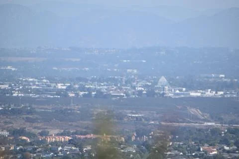 Mount Soledad breathtaking panoramic views from all directions Stock Photos