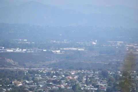 Mount Soledad breathtaking panoramic views from all directions Stock Photos