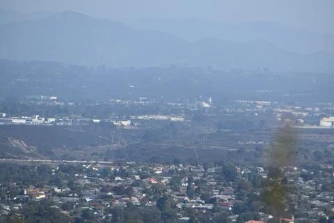 Mount Soledad breathtaking panoramic views from all directions Stock Photos