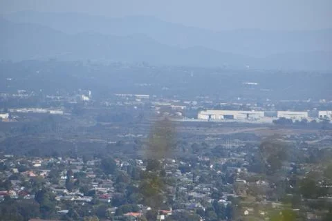Mount Soledad breathtaking panoramic views from all directions Stock Photos