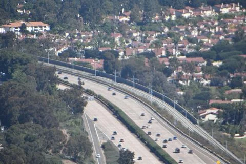Mount Soledad breathtaking panoramic views from all directions Stock Photos