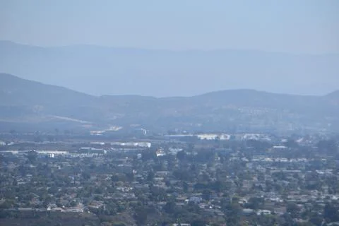 Mount Soledad breathtaking panoramic views from all directions Stock Photos
