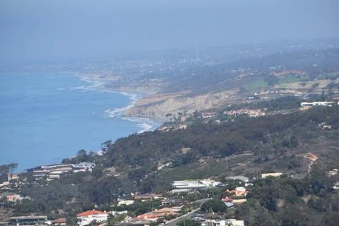 Mount Soledad breathtaking panoramic views from all directions Stock Photos