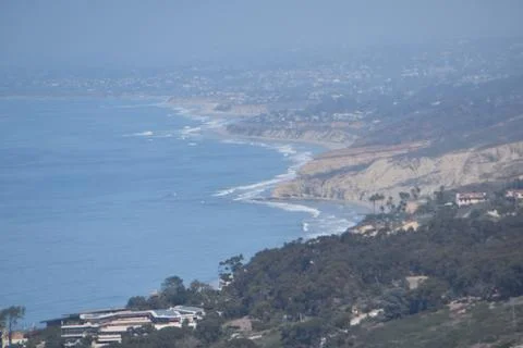 Mount Soledad breathtaking panoramic views from all directions Stock Photos