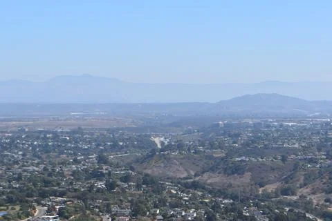 Mount Soledad breathtaking panoramic views from all directions Foto stock