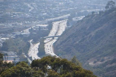 Mount Soledad breathtaking panoramic views from all directions Stock Photos