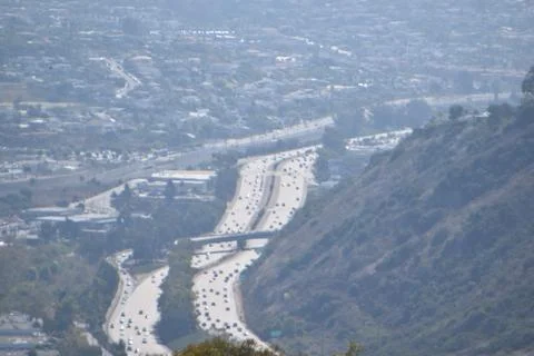 Mount Soledad breathtaking panoramic views from all directions Stock Photos