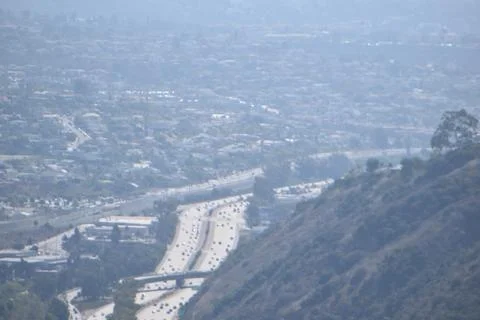 Mount Soledad breathtaking panoramic views from all directions Stock Photos