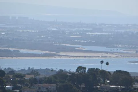 Mount Soledad breathtaking panoramic views from all directions Stock Photos