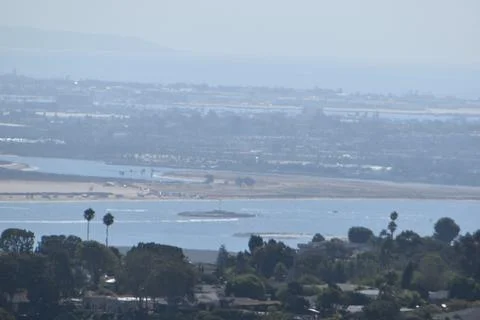 Mount Soledad breathtaking panoramic views from all directions Stock Photos