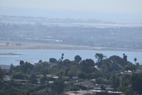 Mount Soledad breathtaking panoramic views from all directions Stock Photos