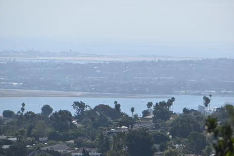Mount Soledad breathtaking panoramic views from all directions Stock Photos