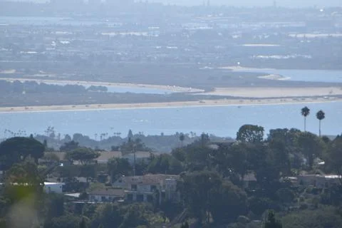 Mount Soledad breathtaking panoramic views from all directions Stock Photos