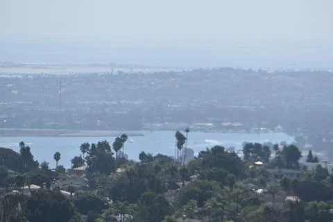 Mount Soledad breathtaking panoramic views from all directions Stock Photos