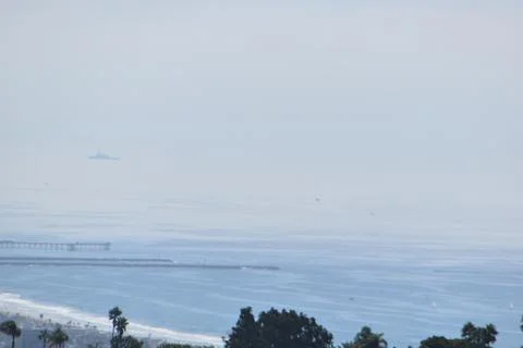 Mount Soledad breathtaking panoramic views from all directions Stock Photos