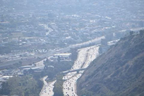 Mount Soledad breathtaking panoramic views from all directions Stock Photos