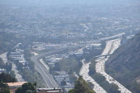 Mount Soledad breathtaking panoramic views from all directions Stock Photos