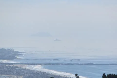 Mount Soledad breathtaking panoramic views from all directions Stock Photos