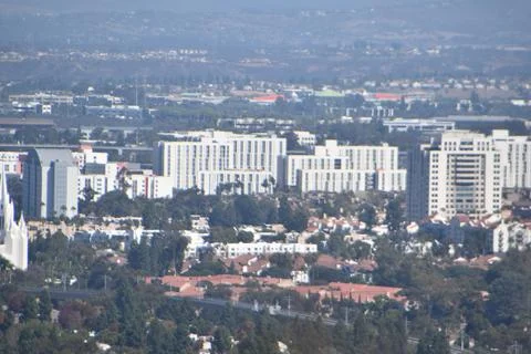 Mount Soledad breathtaking panoramic views from all directions Stock Photos