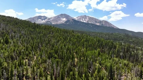 Mount Sopris 02 | Elk Range | Carbondale | Colorado | 4K Drone Footage Stock Footage 291563681