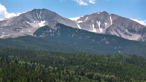 Mount Sopris 06 | Elk Range | Carbondale | Colorado | 4K Drone Footage Stock Footage 291563142