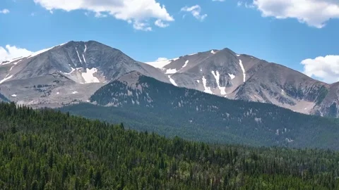 Mount Sopris 07 | Elk Range | Carbondale | Colorado | 4K Drone Footage Stock Footage 291563139