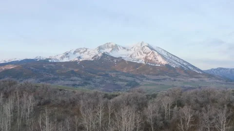 Mount Sopris Stock Footage 153818605