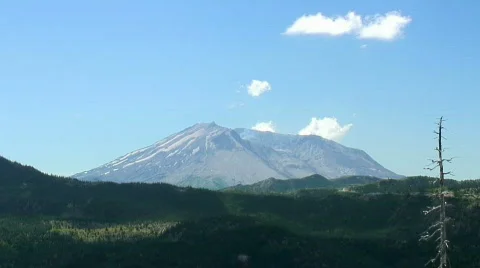 Mount St. Helens Stock Footage 307571