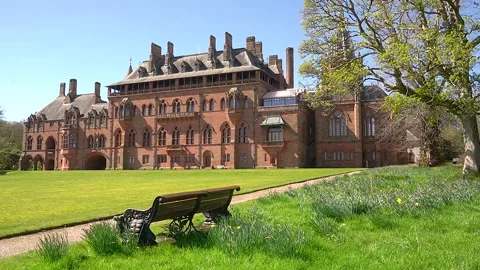 Mount Stuart House, Isle of Bute, Scotland  Stock Footage 272662470