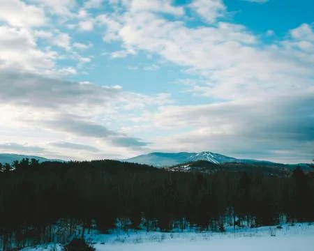 Mount Sunapee During the Daytime Foto stock