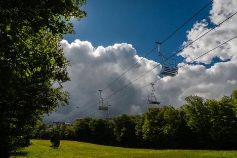 Mount Sutton Quebec, Canada Stock Photos