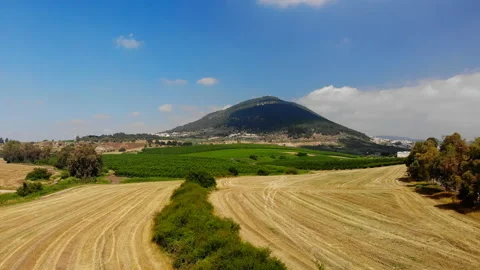Mount Tabor Drone Stock Footage 169359660