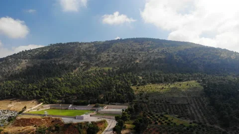 Mount Tabor Drone Stock Footage 169360399