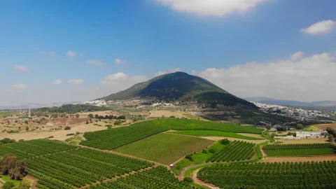 Mount Tabor Drone Stock Footage 169361165