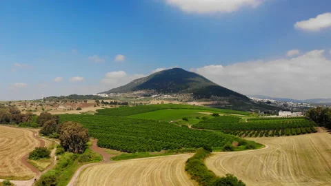 Mount Tabor Drone Stock Footage 169361349