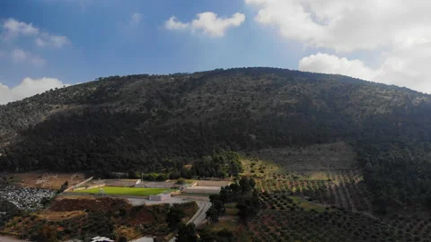 Mount Tabor Drone Stock Footage 169361671