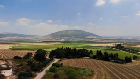 Mount Tabor Drone Stock Footage 169362127