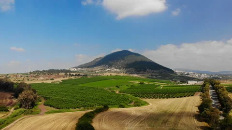 Mount Tabor Drone Stock Footage 169362336