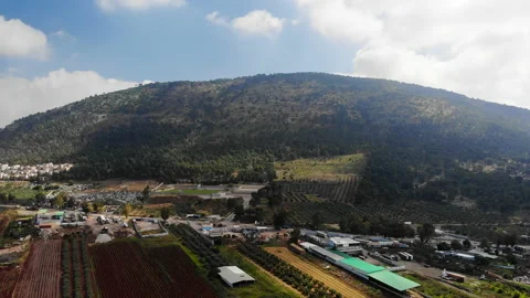 Mount Tabor Drone Stock Footage 169362643