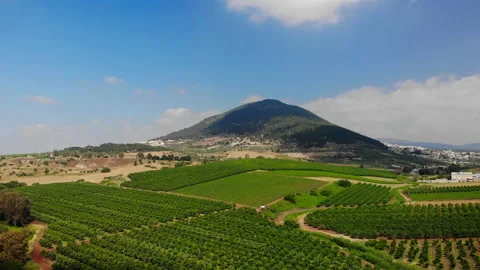 Mount Tabor Drone Stock Footage 169364120