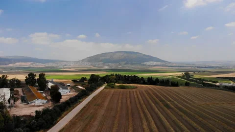 Mount Tabor Drone Video stock 169364560