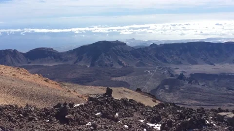 Mount Teide National Park Stock Footage 202601400